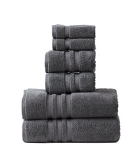 Ecoterry Sustainable 6 Piece Bath Towels Set (Iron)